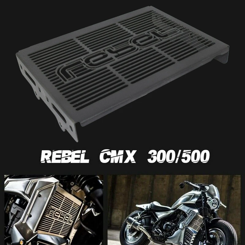 Защитная решетка радиатора для мотоциклов Honda Rebel CMX 300 500 2017-2020, защита водяного охладителя (art.: 3920dc2f155cb) - 3920dc2f155cb