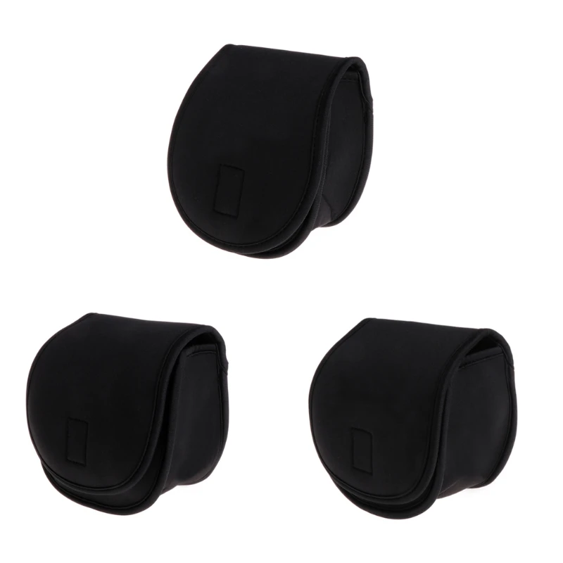 

Spinning Reel Pouch Baitcasting Fishing Reel Bag for Drum Spinning Raft Reel Fishing Protective Black for CASE Cover Hol