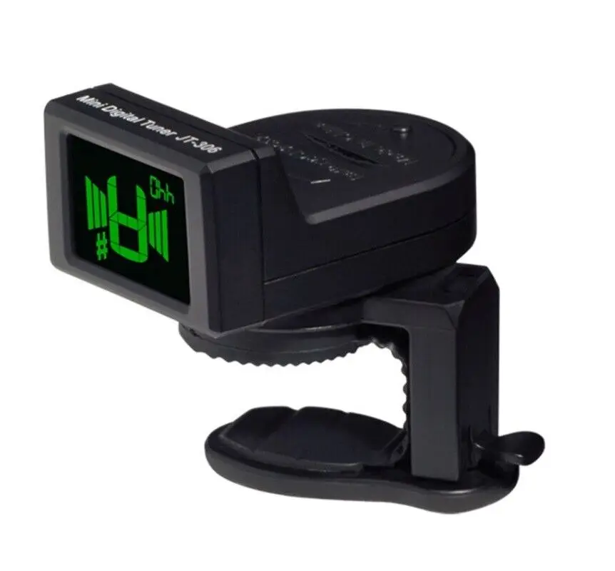 Датчик на головку гитары Joyo для электро-, акустической гитары, баса, укулеле и мандолины JT-306 цифровой гитарный комплект.