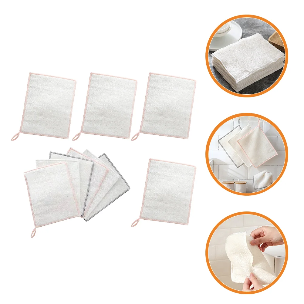 

10pcs Dish Cloths Dish Rags Kitchen Rags Dish Towels Kitchen Washcloths