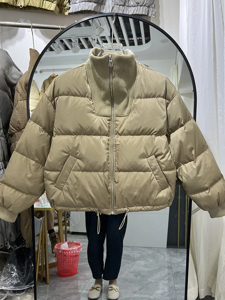 

New Women Down Jacket White Duck Down Jackets Autumn And Winter Coats And Parkas Female Outwear