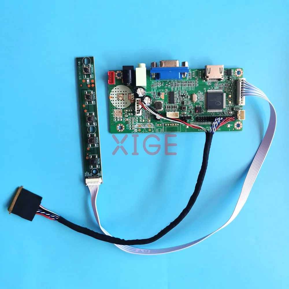 Фото DIY комплект для B156XTN04.2 B156XTN04.3 матрица для ноутбука 1366x768 HDMI-совместимая LVDS 40-контактная плата контроллера драйвера VGA 15,6 дюйма 58C №1