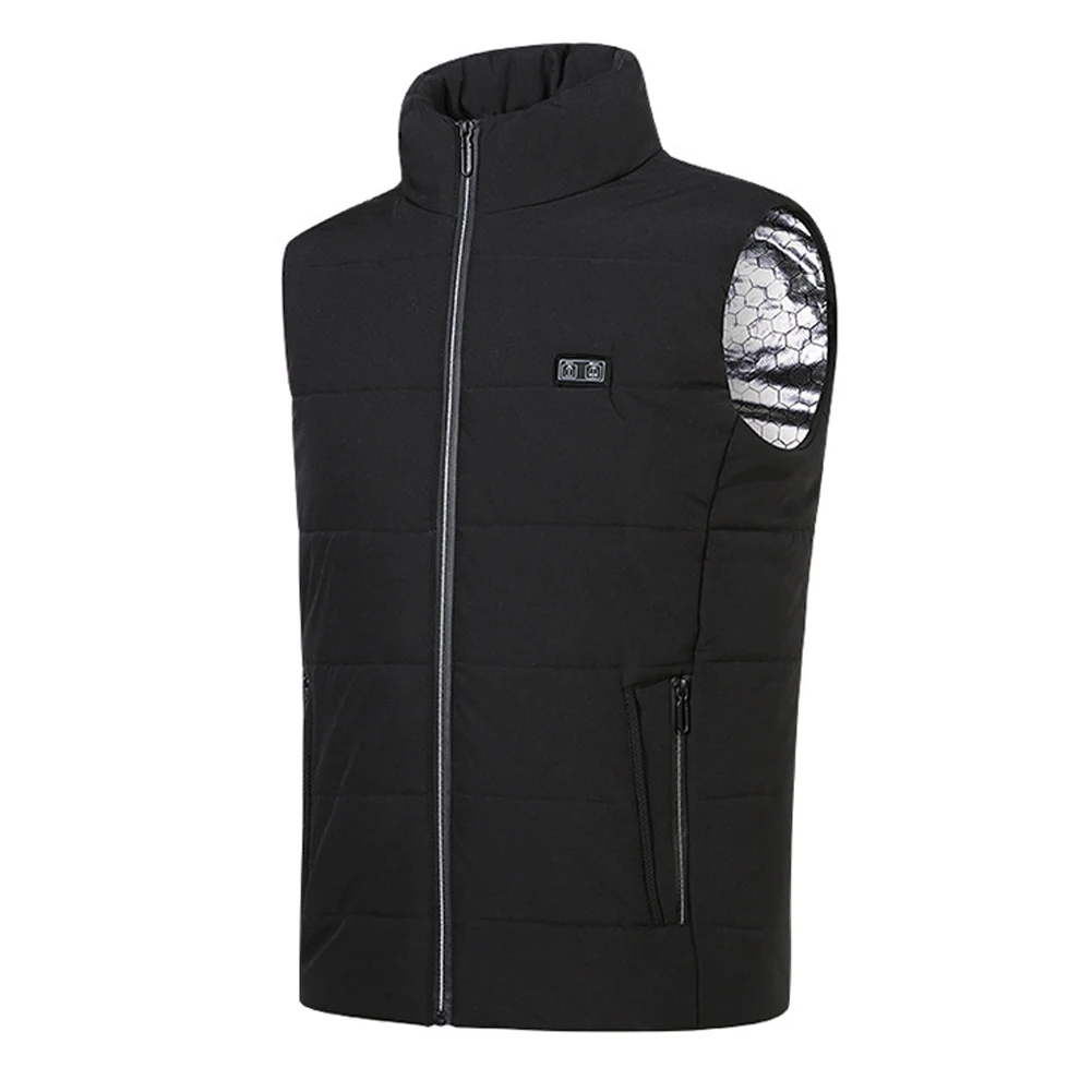 

Vest Heating Vest USB Warm Winter 9 Areas Comfortable Cycling Equpiment Heated Vest Infrared Outdoor Office Daily