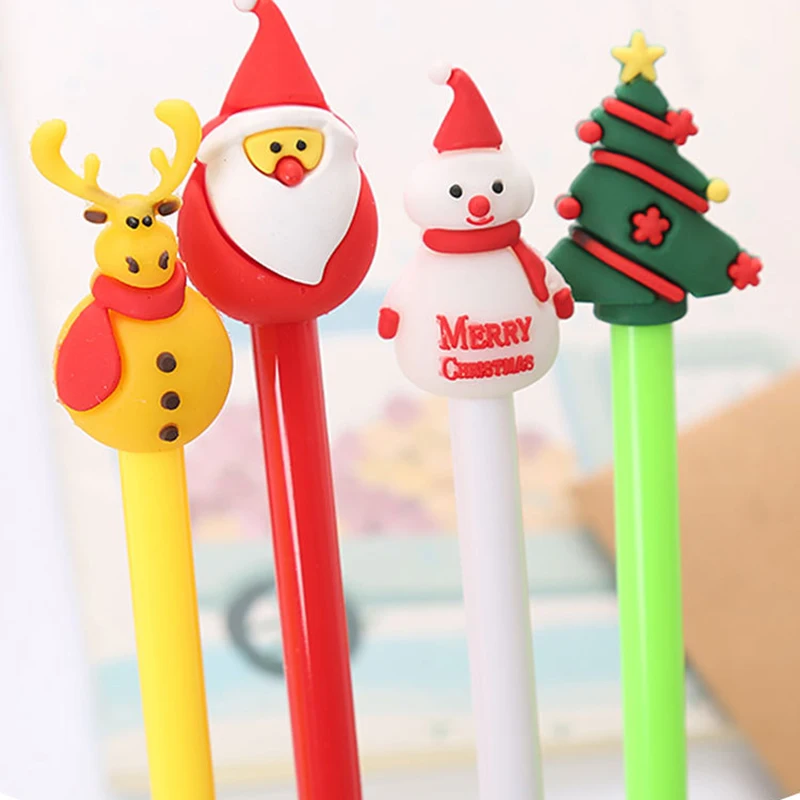 

Pen Cute Cartoon Christmas Series Students Pen Christmas Stationery School Office Supplies