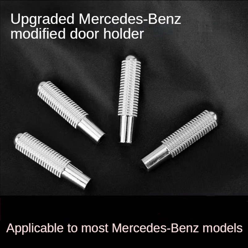 

Four-Piece set For Mercedes Benz C W205 GLC GLE E W213 CLA GLA A Class B Class Car Modified Door Bolt Lock Pin Auto Door Bolt
