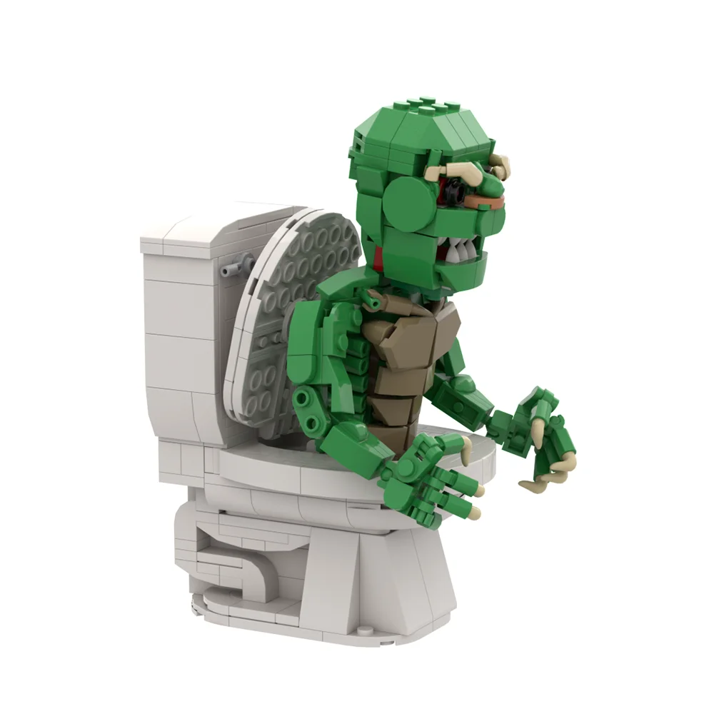 Gobrick MOC фильмы ужасов Ghoulies унитаз монстр блоки для мужчин игрушки подарок