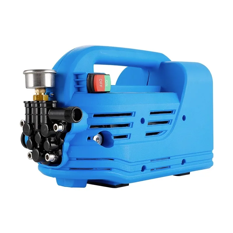 

Household high-pressure cleaning machine 220v water pump car washing machine fully automatic 160 portable small car