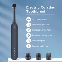 2 speed rotating oral electric toothbrush rechargeable adult electric toothbrush waterproof soft bristle couple toothbrush beaut