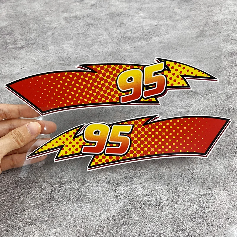 

1 Пара 95 Водонепроницаемых Автомобильных Виниловых Наклеек С Застежками-молниями Для Авто, Заднее Лобовое Стекло, Окно, Дверь