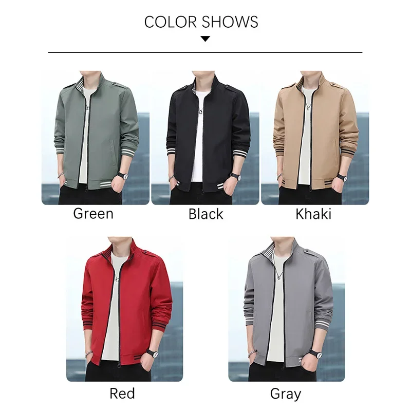 Повседневная весенняя куртка 2024 в винтажном стиле для мужчин с рукавами рубчик