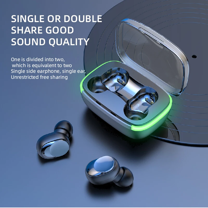 TWS-наушники Y60 с поддержкой Bluetooth и игровой гарнитурой |