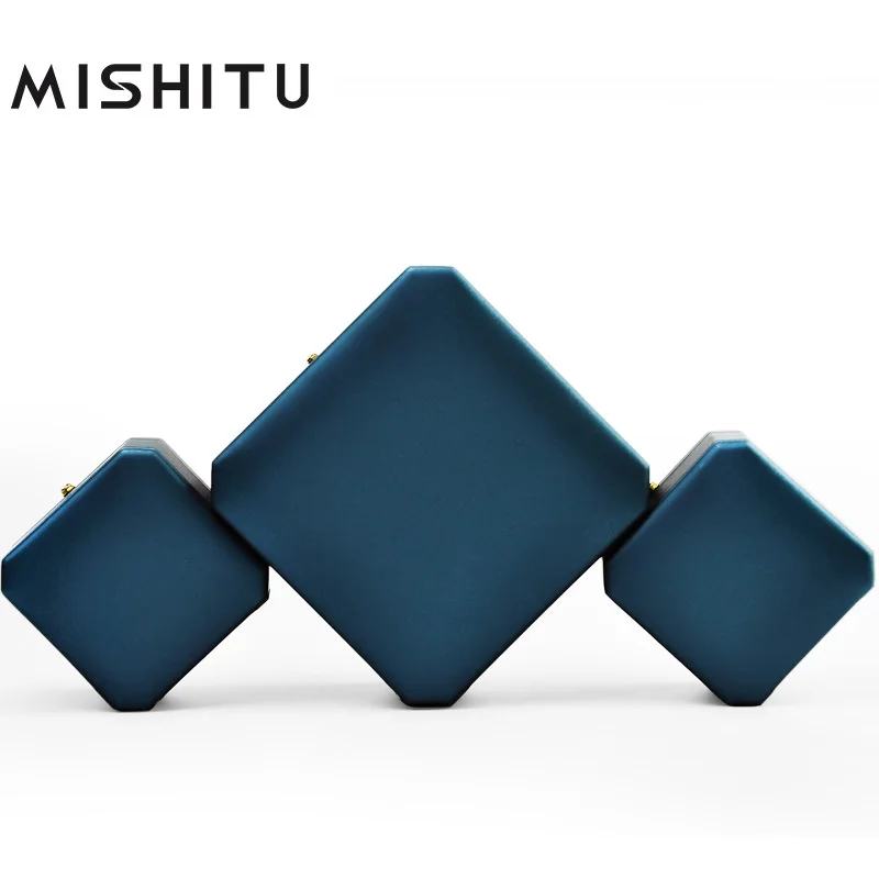 

MISHITU PU Leather Jewelry Box for Ring Earrings Necklace Bracelet Jewelry Showcase Decorative Jewellery storage Gift Box