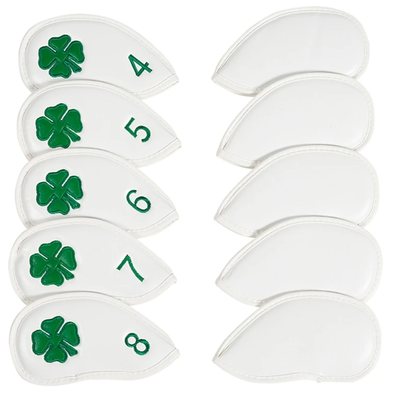 10 шт. железный чехол для головы клюшки гольфа стержня защитный рукав прочный