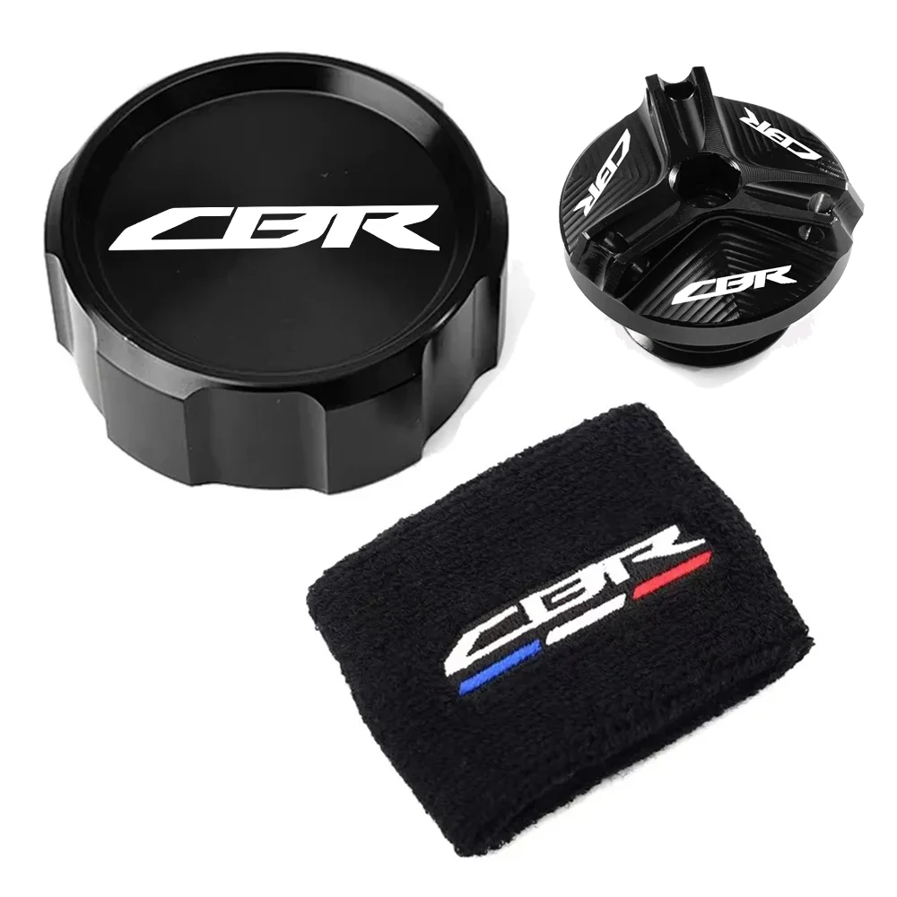 

Для Honda CBR 600RR 1000RR CBR600 RR 1000 RR 2007-2025 аксессуары маслозаполнитель для мотоцикла передняя крышка резервуара тормозной жидкости носок