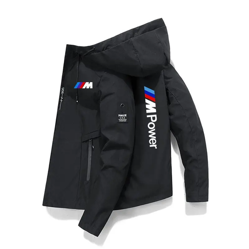 

Motorcycle for bmw M Jacket Windproof Jacket Mobike Riding Windbreaker Sweatshirts Racing zipper Coatmoncler jacketjacket y2k