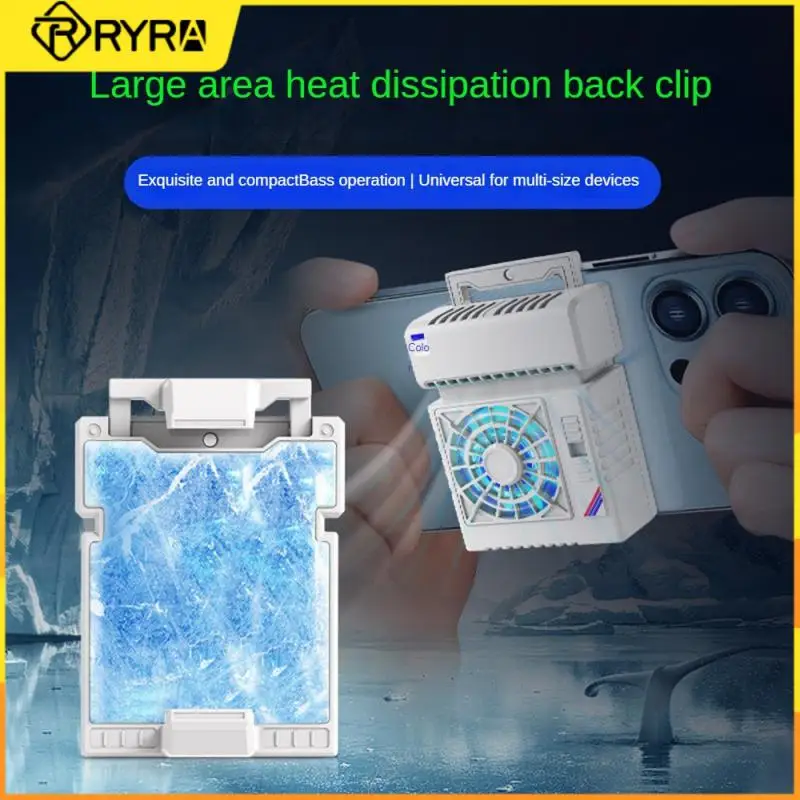 

RYRA Mobile phone air conditioner radiator mute game live cooling equipment S5 semiconductor refrigeration frequency conversion