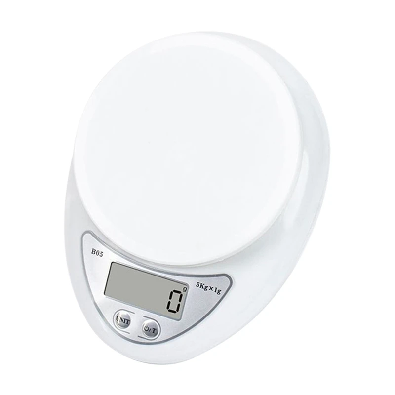 Электронные весы для еды кофе 5 кг/1 г