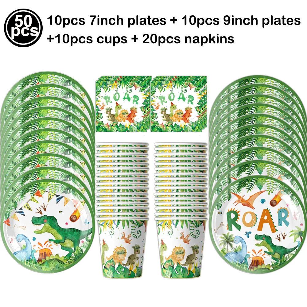 

Наборы посуды для вечеринки с динозаврами