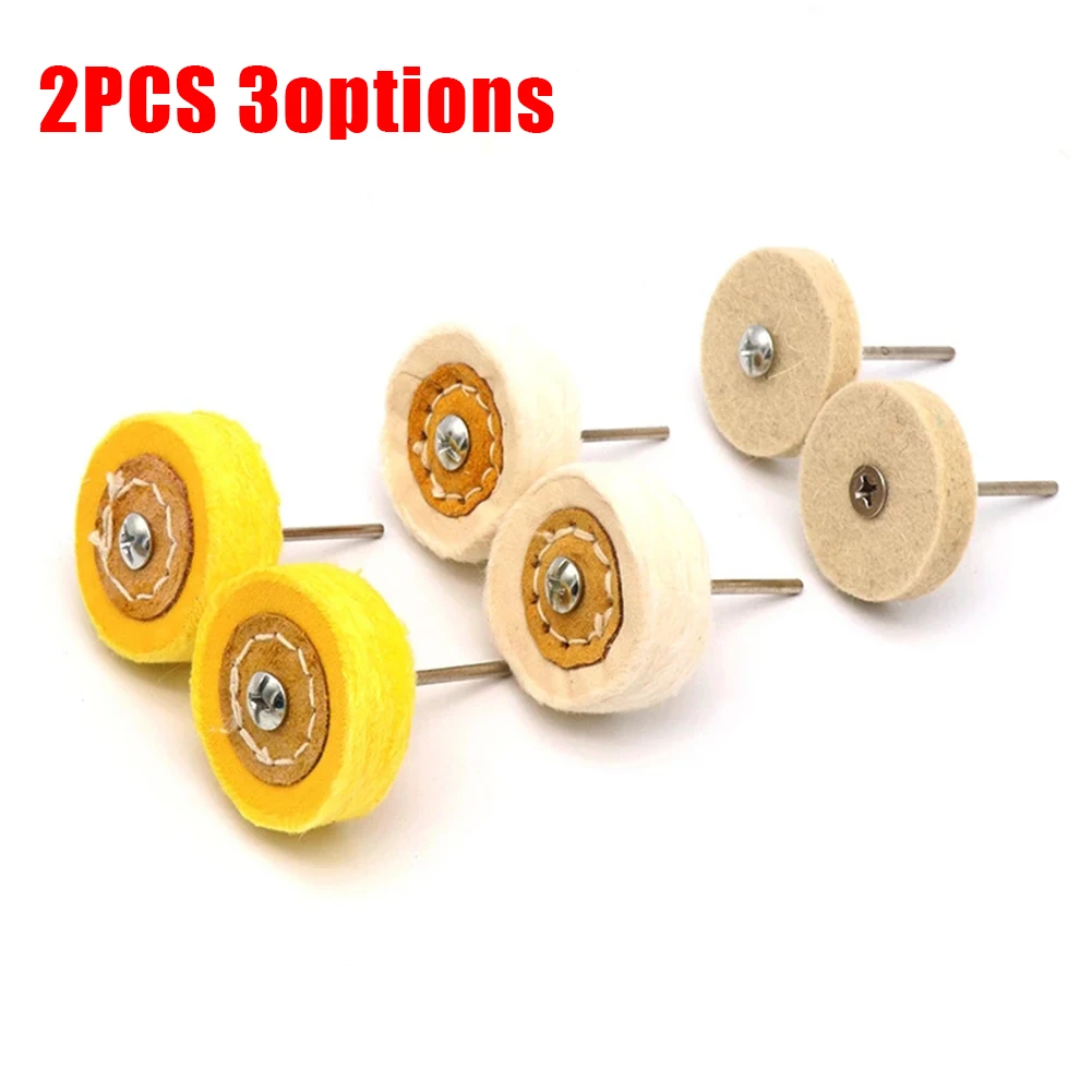 

20Pcs 2 Inch T Style Polish Buffing Wheel Cloth/wool Final Polishing Grinder Brush Accessories For Jewelry Hardware Ornament