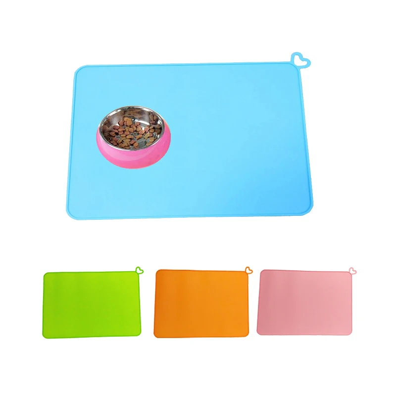 

Силиконовый нескользящий коврик для питомцев, подстилка для кормления собак, щенков, кошек, моющаяся миска для собак, миска для корма водой