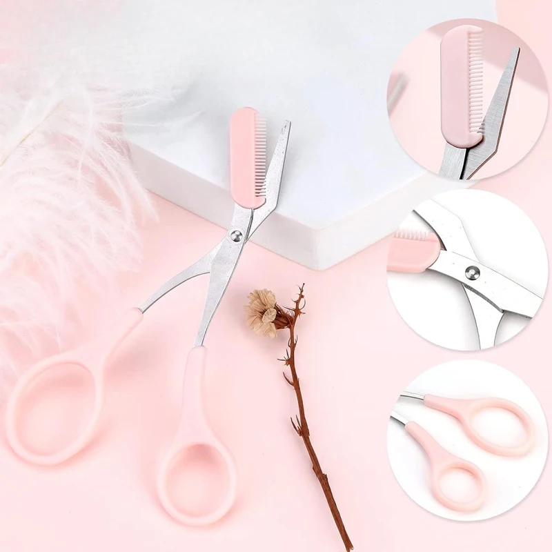 2 шт./набор нож для бровей с расческой