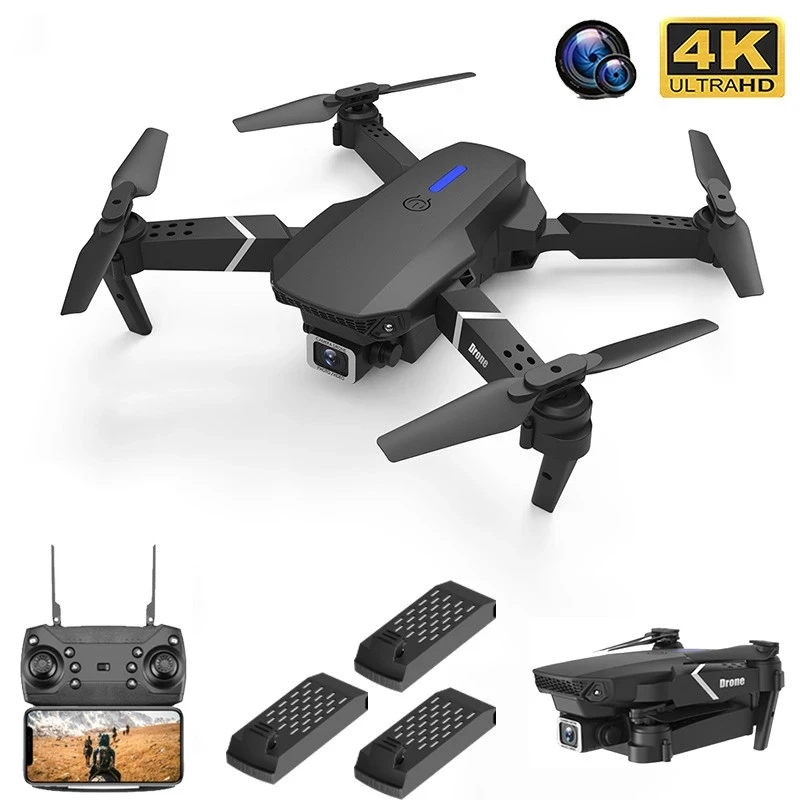 

2022 NEW Drone 4k profession HD Wide Angle Camera 1080P WiFi fpv Drone Dual Camera Height Keep Drones Camera Helicopter Toys