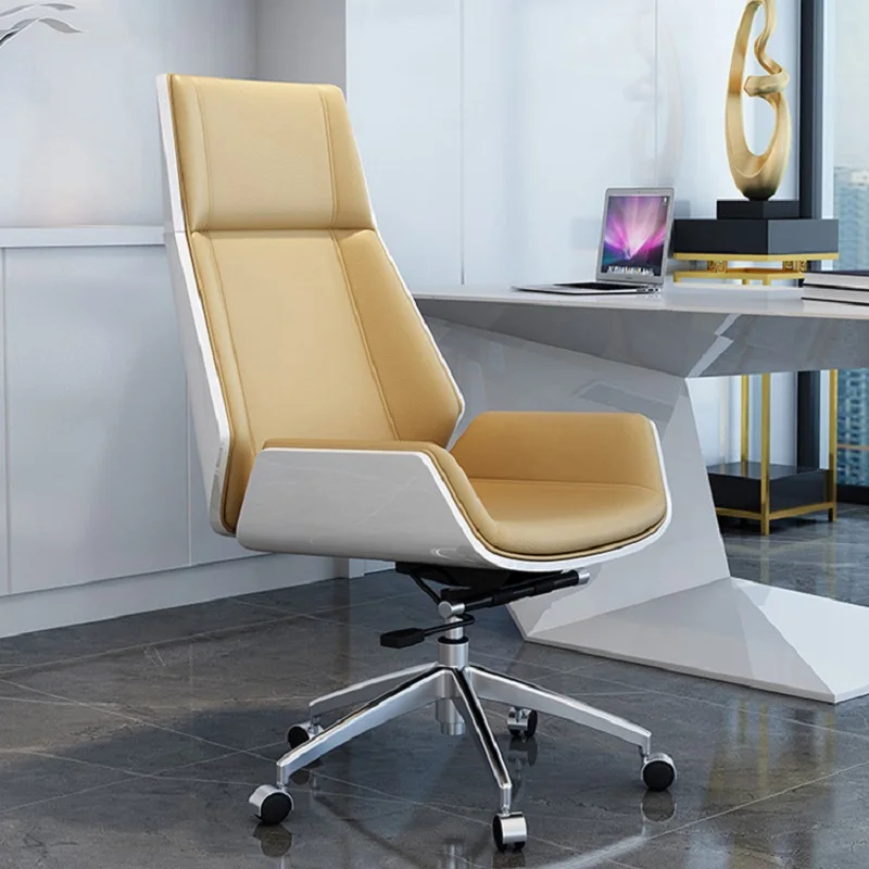 Sillon Comfy Office Chairs Cute Cheap Accent Ergonomic Rolling Chair Executive Beauty Salon Chaises De Bureau Home Office T50BY