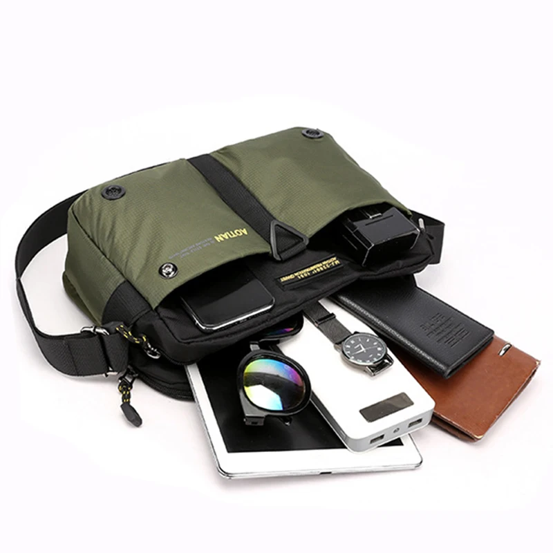 Male Cross Bag Casual Nylon Shoulder Bag High Quality Male Handbag Waterproof Light Nylon Travel Crossbody Bag For Men