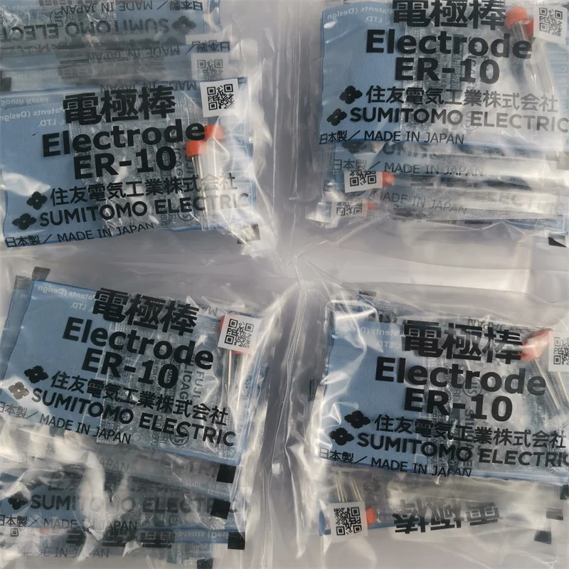 100% Original ER-10 Electrodes for Sumitomo Type-39 TYPE-66 TYPE-81C T-600C 400S Fiber Optic Fusion Splicer Electrode rod