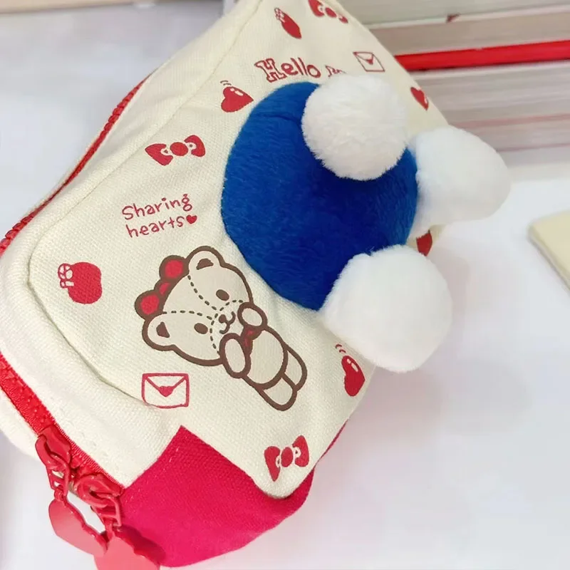 Sanrio японский органайзер Hello Kitty сумка-карандаш для девочек сумка-органайзер милая