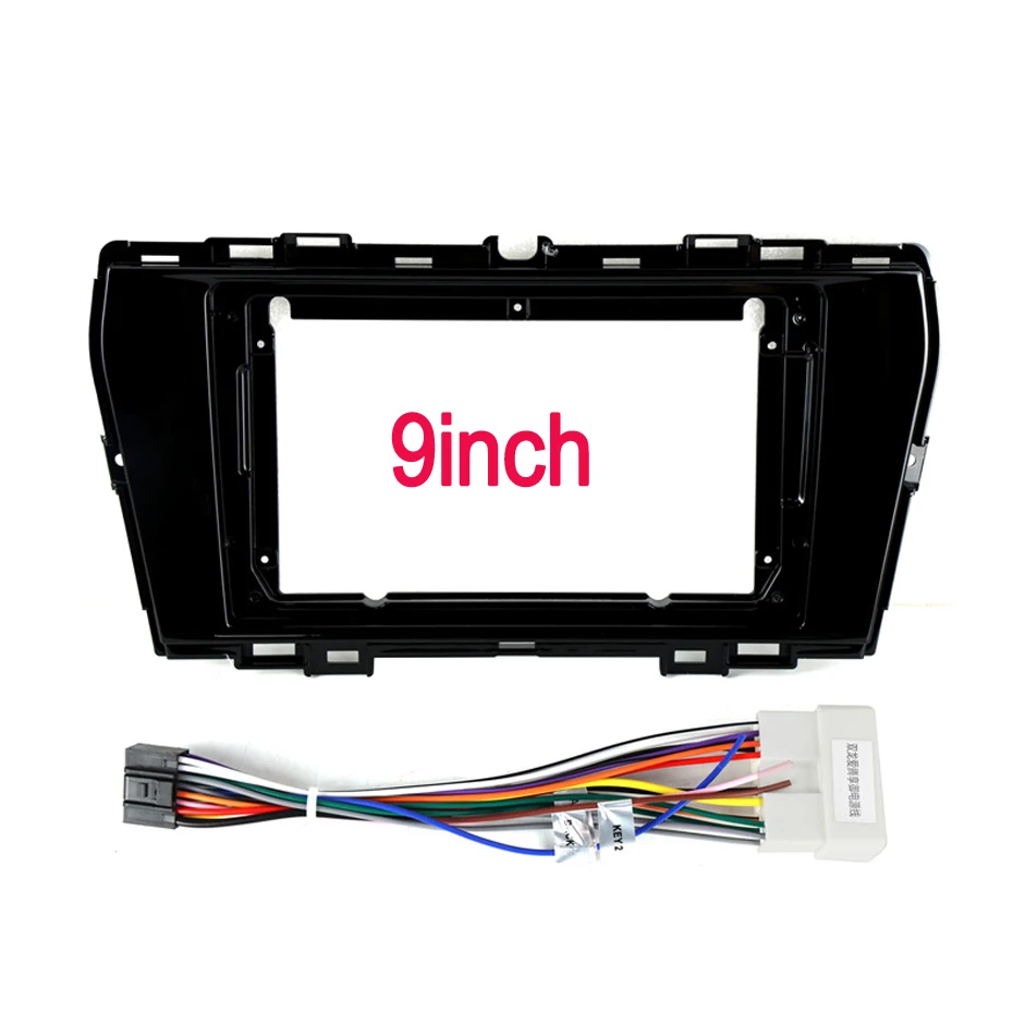 

Car Radio Frame for SsangYong Tivoli Tivolan 2019 - 2022 Audio Android Player Fascia Dash Mount Trim Kit GPS DVD Stereo Panel