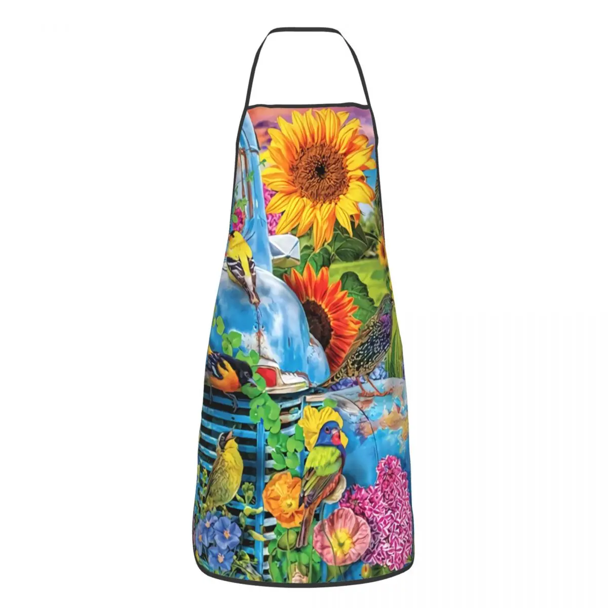 Забавные фартуки на заказ с изображением Songbirds ферме унисекс для мужчин и женщин