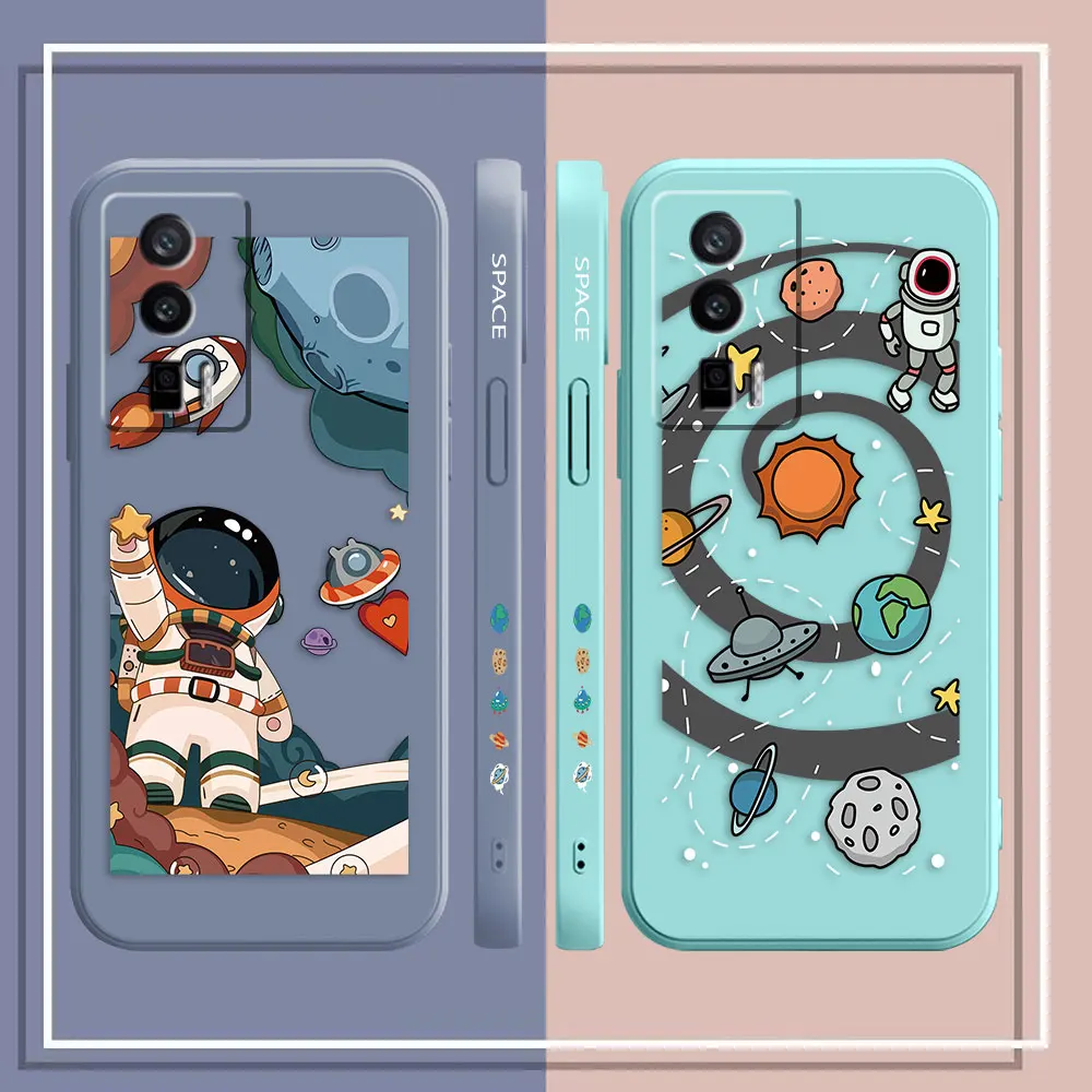 Case For Redmi K60E K60 K50 K40S K40 K30 K20 12C 10C 9A 9 8 10X 10A 10 Pro 4G 5G Gaming Case Fundas Shell Space Astronaut GALAXY