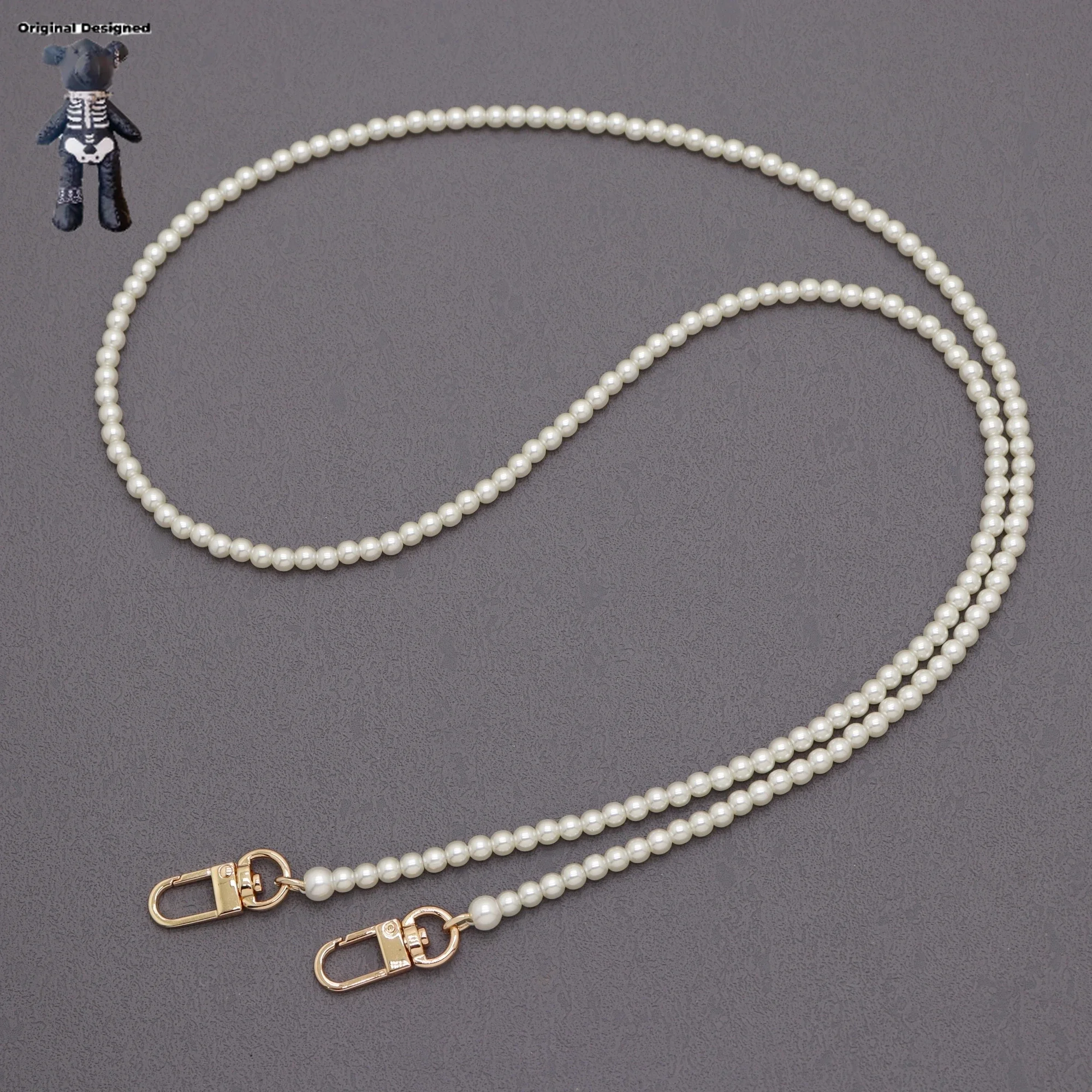 40-130 см жемчужный ремешок для сумки цепочки на плечо сменный кошелек своими