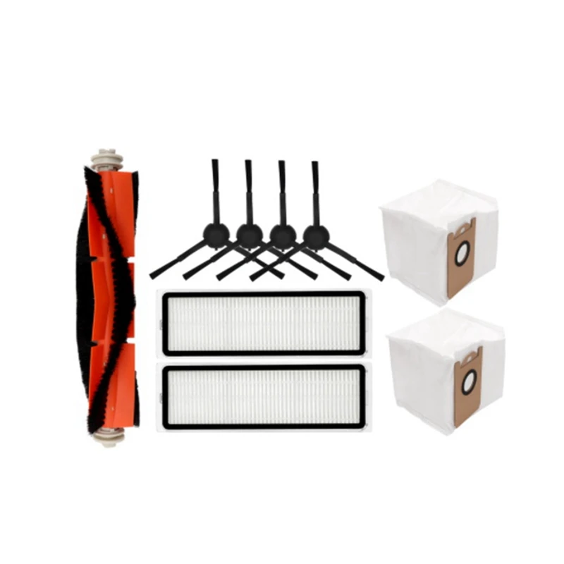 

Filter Mesh Detachable Main Roller Brush Side Brush Dust Bag For L10 Plus Dust Collecting Sweeping Robot Accessories