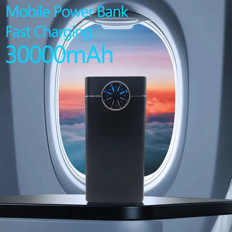 

Dual USB Fast Charging Portable Power Bank 30000mAh External Battery Charger,For Mobile Phone Laptop Tablet Smartphone