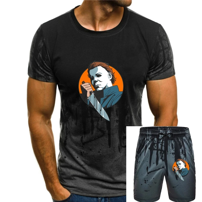 

Футболка Micheal, Майерс, Хэллоуин, классический фильм, ужас