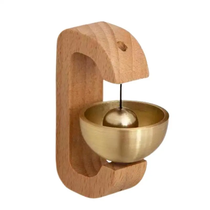 

Shopkeepers Bell For Door Opening Hanging Magnetic Attached Wood Doorbell Unique Wood Door Chime Office Ornament And Hanging