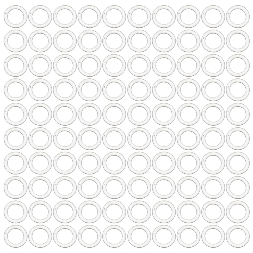 

Rings Curtain Plastic Roman Ring Transparent Clear Shades White Blind Diy Supplies O Drapery Window Eyelet Hanging Shower