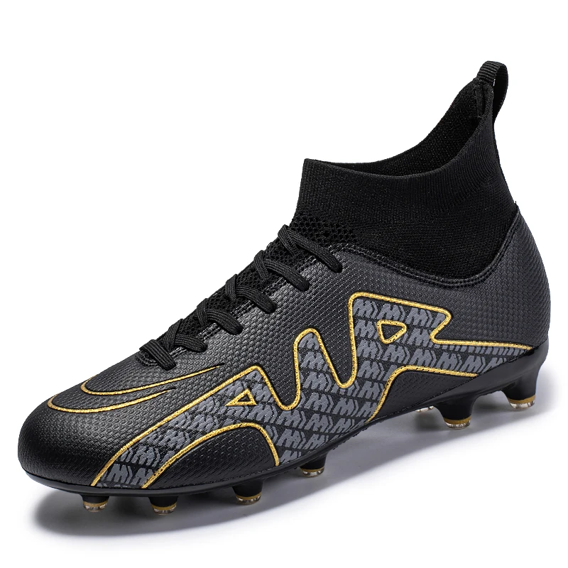 Soccer Shoes Professional TF/FG Football Boots Men Grass Game Training Kids High Quality Outdoor Sports Sneakers Footwear 2023