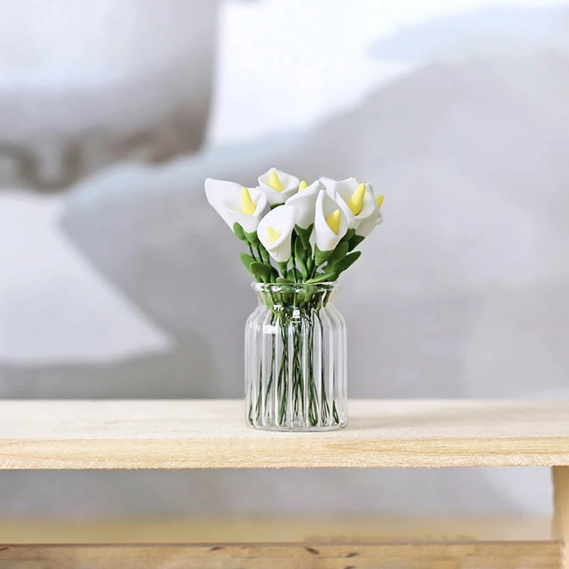 Миниатюрные аксессуары для кукольного домика 10 шт. 1/12 миниатюрная глиняная