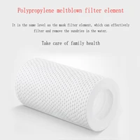 100 new 1 replacement shower head pp cotton filter water purification filter element for removing rust removing sediment algae