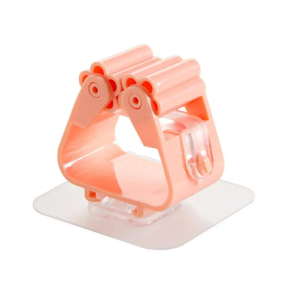 

new Wall Mounted Mop Organizer Holder Brush Broom Hanger Home Storage Rack Bathroom Suction Hanging Pipe Hooks Household