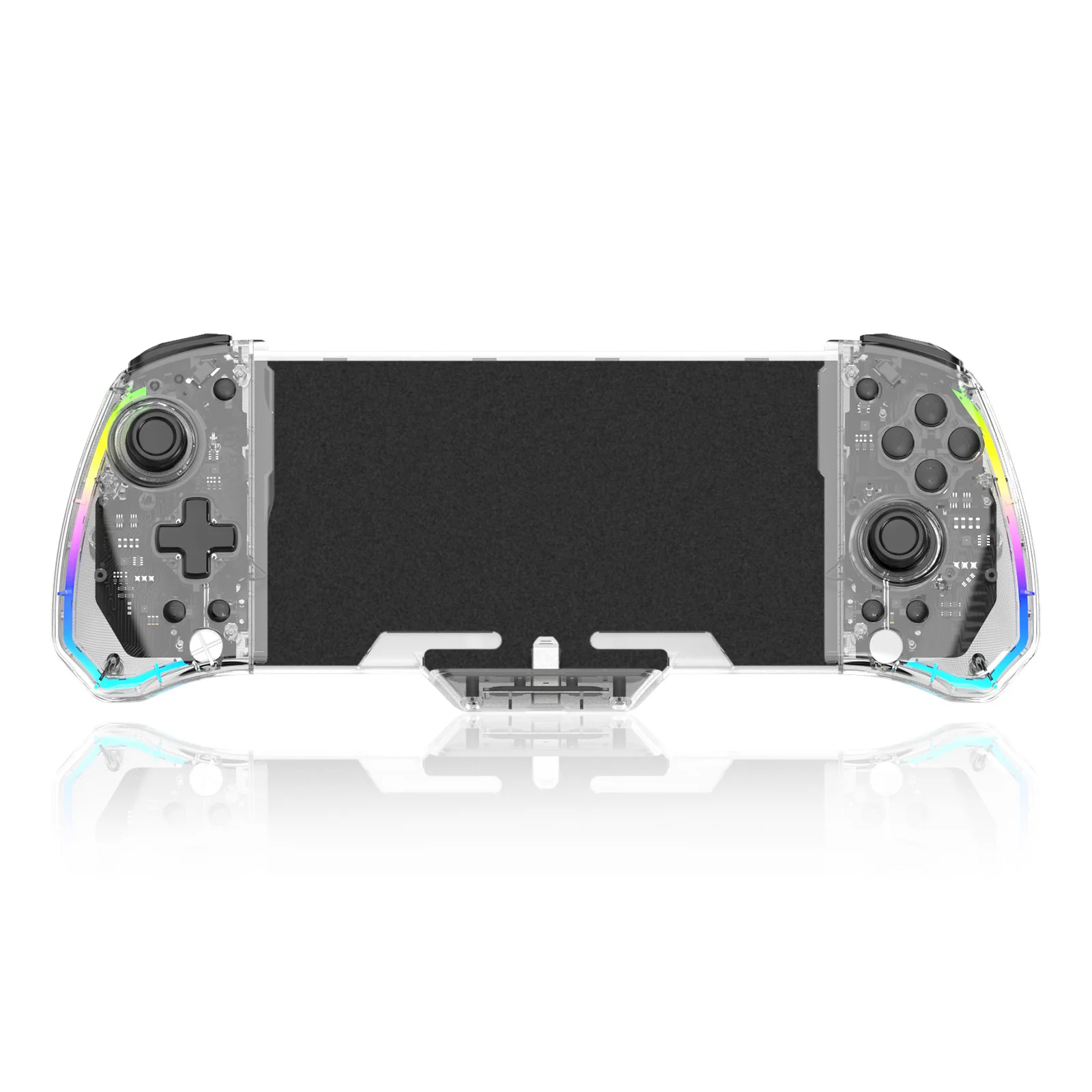 

NEW YS43/44/45 RGB Colorful Transparen For Switch game console in-line handle suitable Controller Joypad Gamepad Joystick