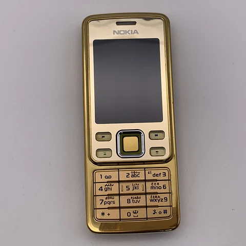 Восстановленный разблокированный оригинальный мобильный телефон 6300 GSM 900/1900, русская, арабская иврит, клавиатура, сделано в Финляндии