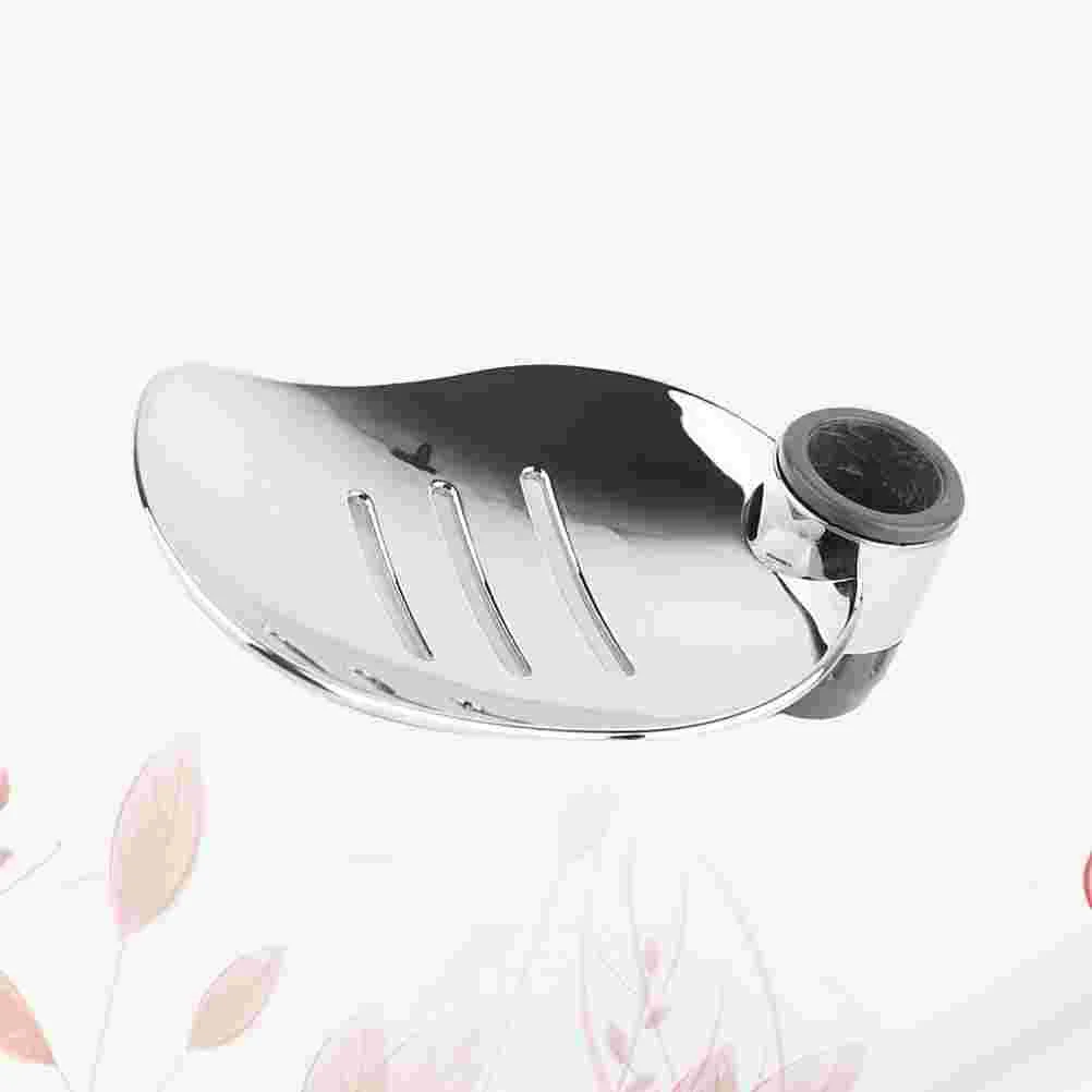 

Soap Storage Holder Shower Tray Rack Case Dish Kitchen Rod Box Sponges Stainless Container Metal Bath Bathroom Drain