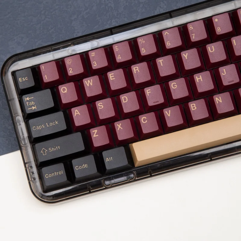 

Клавиатура с 173 клавишами PBT Red Samurai, пятисторонняя, с сублимационным рисунком вишни, профиль 1.75U 2U, для 60 61 64 68 84 87 96 104 108