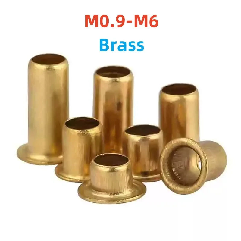 

Латунные заклепки М0.9-М6
