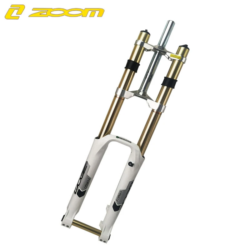 ZOOM MTB Bike Fork DH AM Mountain Bicycle Magnesium Alloy 26 Inch 27.5 29 Thru Axle Front Air Forks Cycling Accessories images - 6