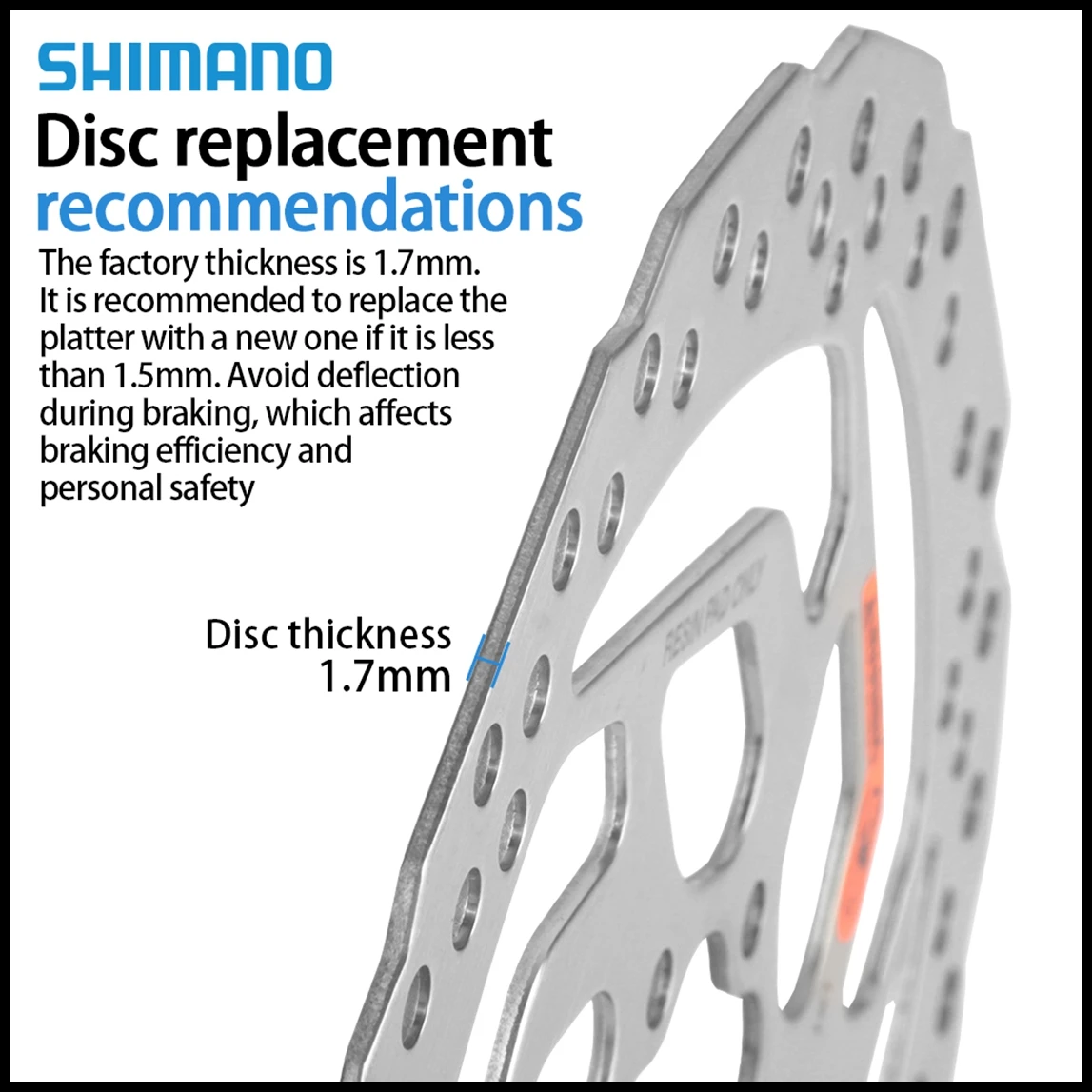 Фото Гидравлические дисковые тормозные роторы Shimano MTB RT26, RT56, RT66 для горных велосипедов, 160 мм, 180 мм №5